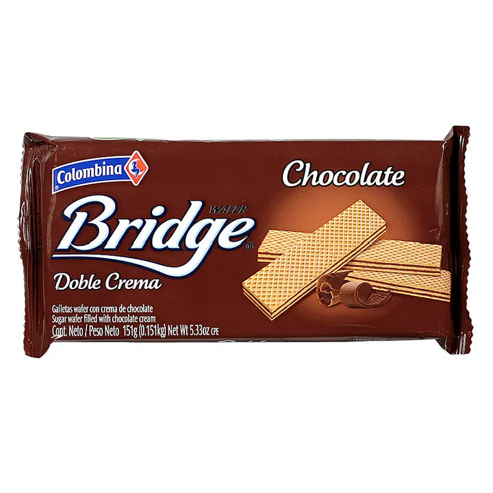 Galleta wafer Bridge chocolate
