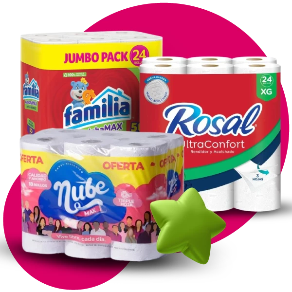 PAPEL HIGIENICO- PROMO AGOSTO