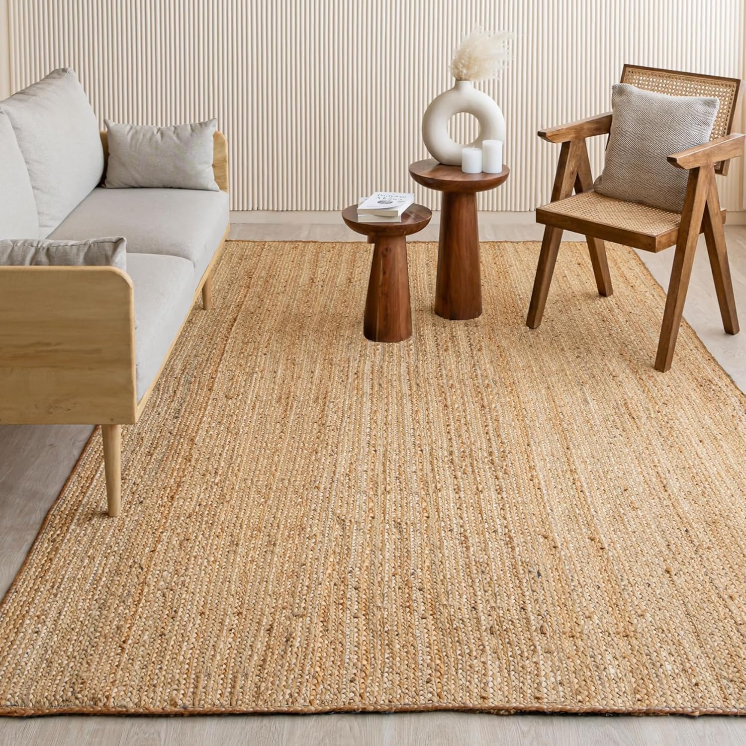 Alfombra de Yute Natural "Tierra"