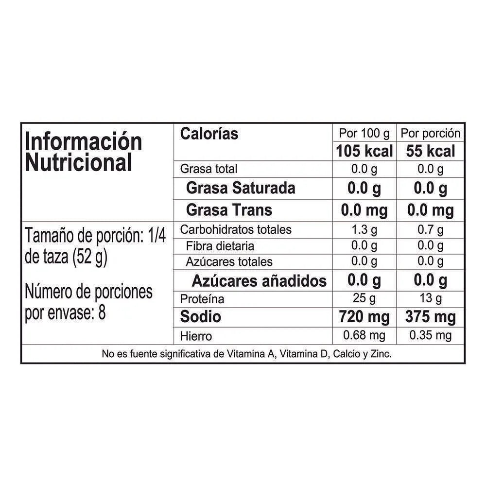 Atún VAN CAMPS En agua natural (416 gr)