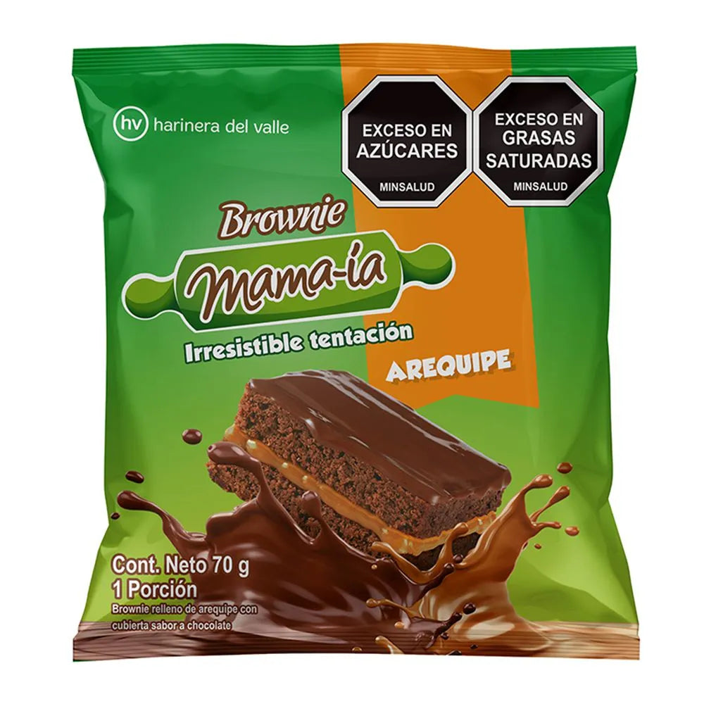 Brownie MAMAIA arequipe (70 gr)