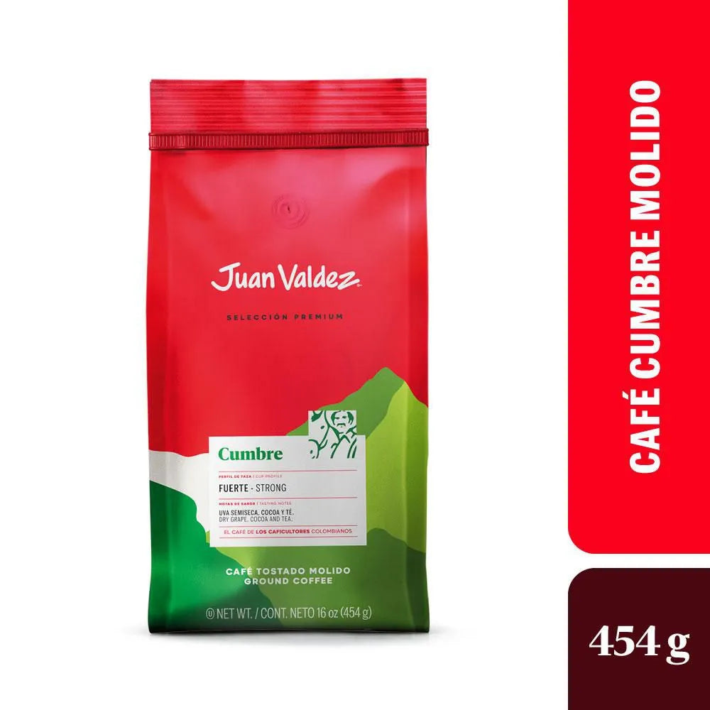 Café JUAN VALDEZ molido (454 gr)