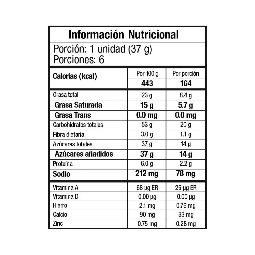 Gansito GANSITO x6und (222 gr)