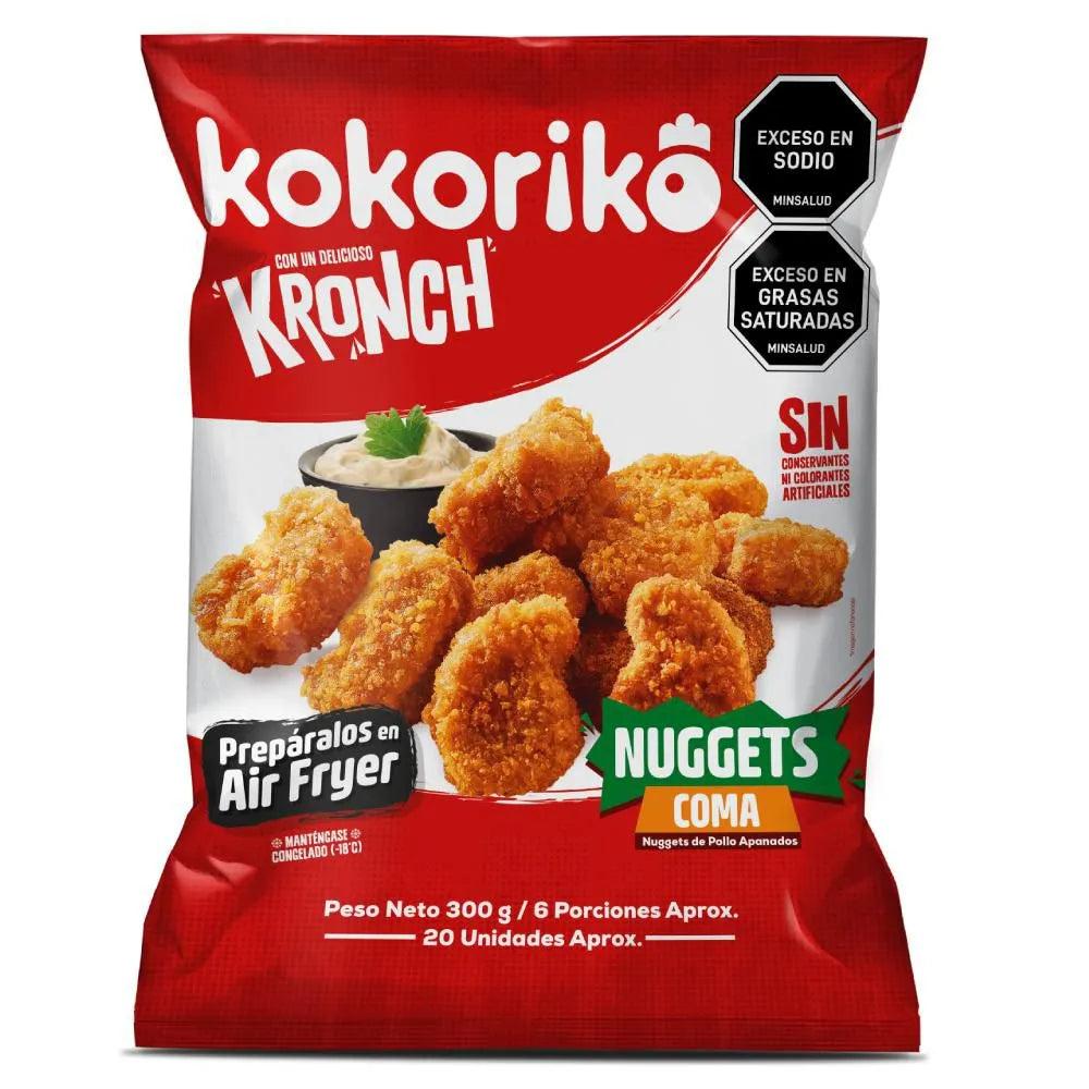 Nuggets de pollo KOKORIKO apanados coma (300 gr)
