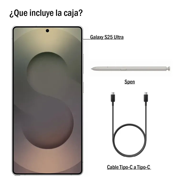 Celular SAMSUNG S25Ultra 512GB 5G Blanco Plata