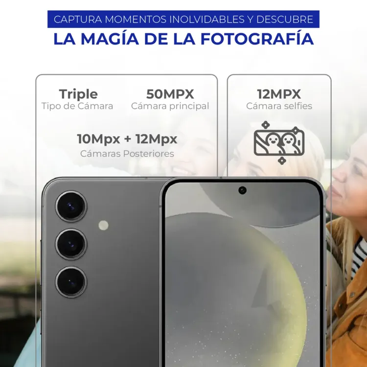Celular SAMSUNG Galaxy S24 256GB Negro