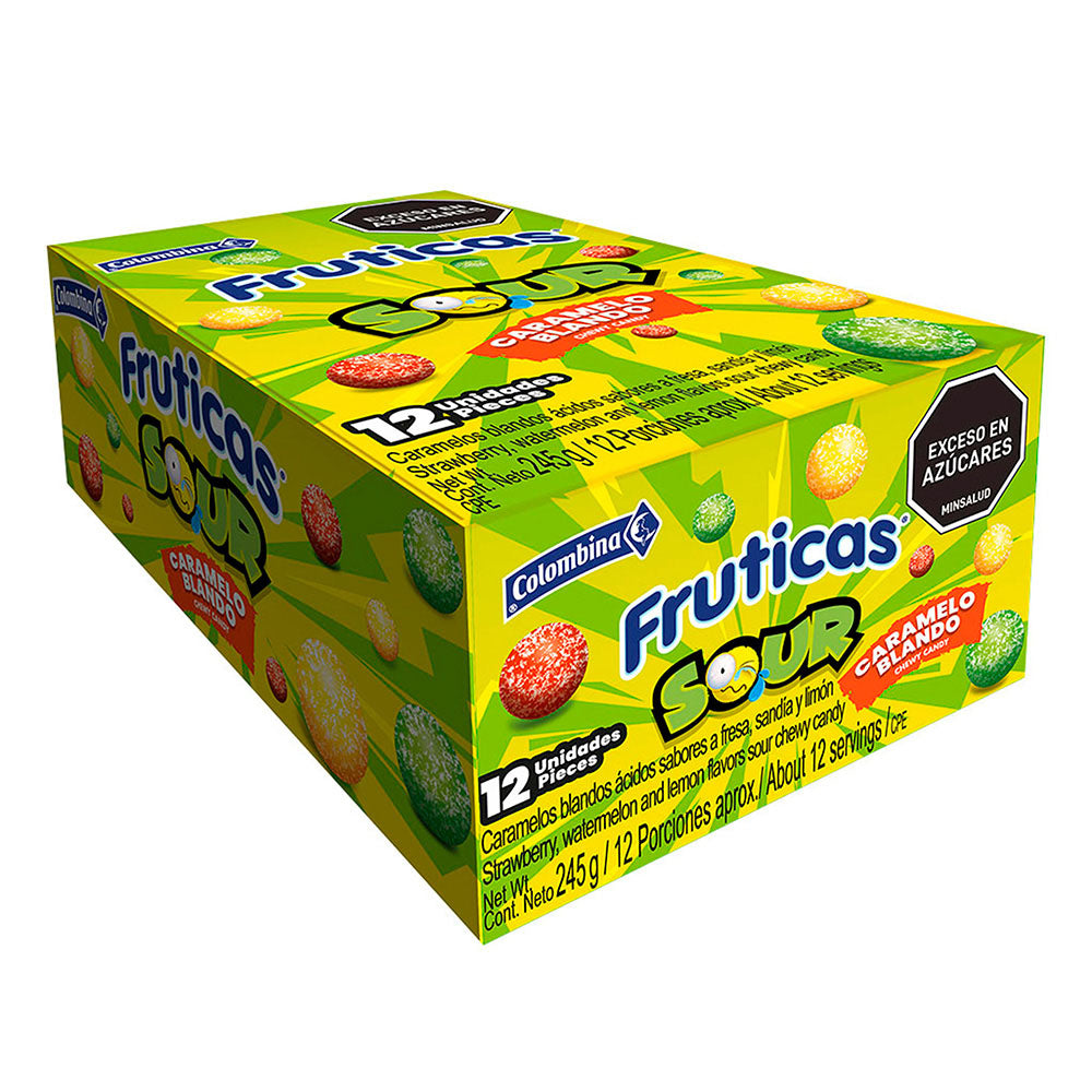 Fruticas Sour (144 und / 20,4 gr) * 10 cajas
