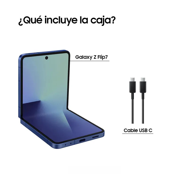 Celular SAMSUNG Galaxy Z Flip7 512GB 5G Azul