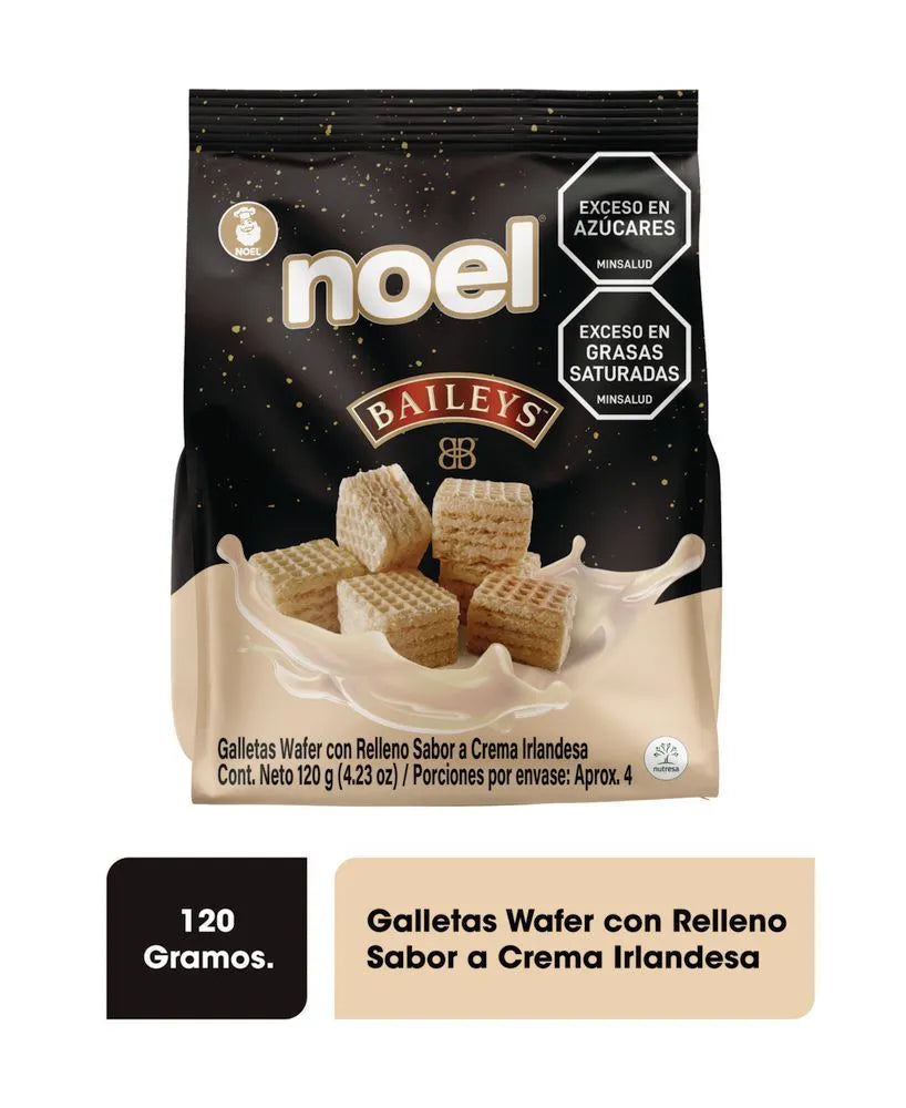 Galletas NOEL wafer cubitos relleno baileys (120 gr)