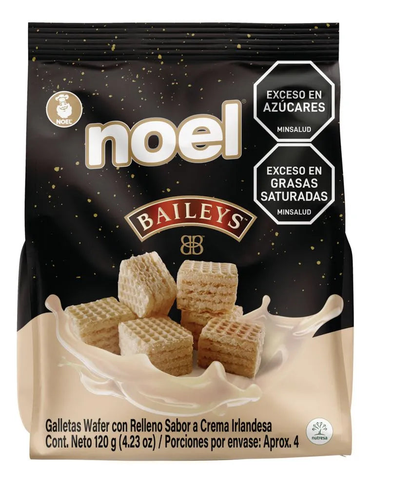 Galletas NOEL wafer cubitos relleno baileys (120 gr)
