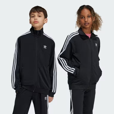 Sudadera Completa para niños Negra Adidas