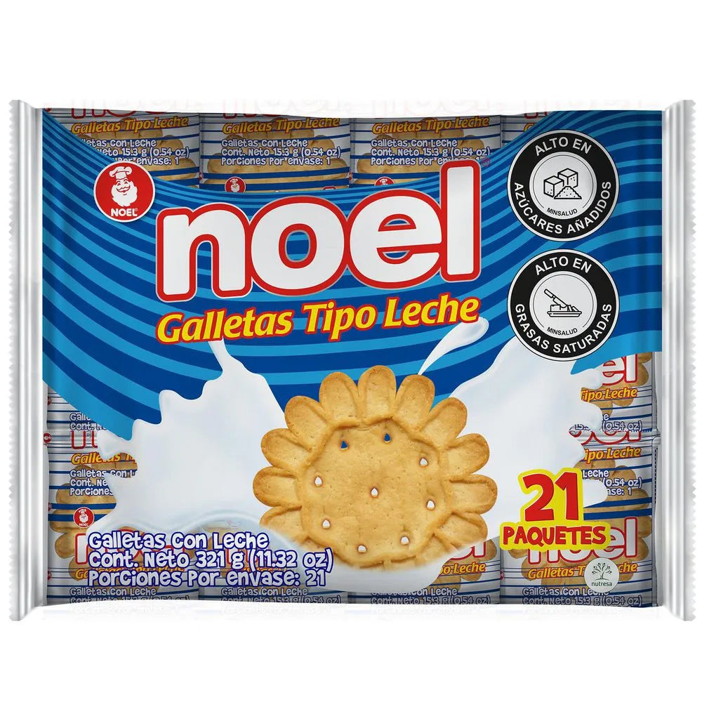 Galletas NOEL tipo leche (321 gr)