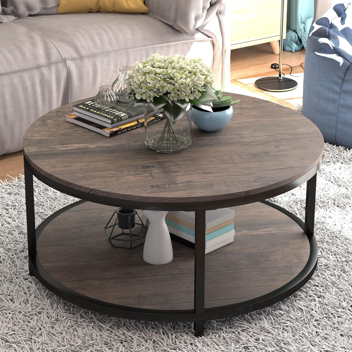 Mesa de Centro "Raíz" de Madera Maciza