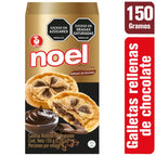 Galletas NOEL rellenas de chocolate (150 gr)