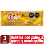 Galletas SALTIN NOEL queso mantequilla x3 tacos (338 gr)